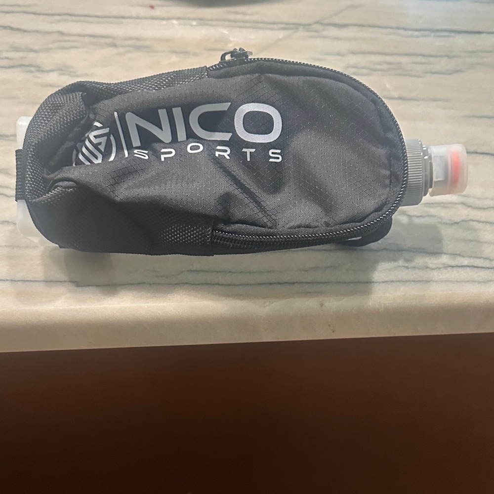 Brand new, unused running water bottle